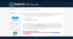 Desktop Screenshot of bhsedi.beaconhs.com